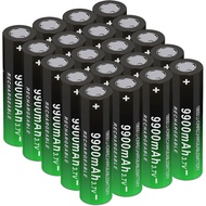 20Pack 18650 Rechargeable Battery Flat top 3.7v 18650 Rechargeable Battery High Capacity for led fla
