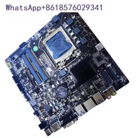 New H110 industrial control motherboard 6/7/8/9 generation 1151 pin DDR3 all-in-one computer ITX min