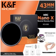KNF Concept 43mm Lens Filter Nano-X ND1000 Filter K&F Concept