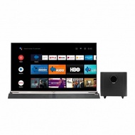 LED Smart Android TV Polytron 50 Inch 50BAG9953 With Cinemax Soundbar