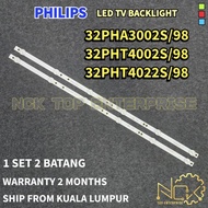 PHILIPS 32PHA3002S/98 / 32PHT4002S/98 / 32PHT4022S/98 LED BACKLIGHT BARU READY STOCK 32PHA3002 32PHT