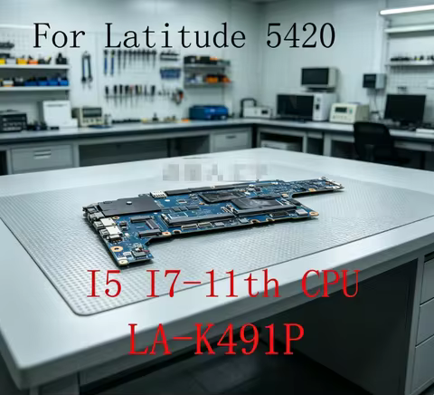 0M51J7 054CCV 01M3M4 014P1W LA-K491P Notebook Mainboard For Dell Latitude 5420 Laptop Motherboard I5