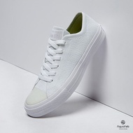 Real white fabric CV chuck 2 shoes