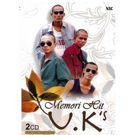 U.K's Ukays Memori Hit 2CD 28 Lagu-Lagu Rock Melayu Terbaik Original New And Sealed