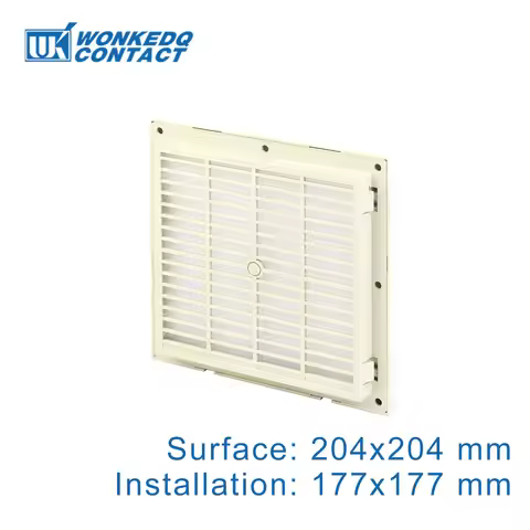 3323-300 Air Filter Panel For 120mm Exhaust Fan waterproof Electrical Cabinet Air Filter Grille Vent