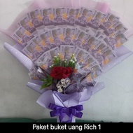 Jasa Paket buket / bouquet uang Birthday Anniversary Graduation