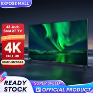 Smart TV 43 inch Android TV EXPOSE Television 4K Ultra HD Android 12.0 5 Years warranty