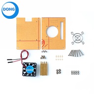 Cho Raspberry Pi 3/4 Trường Hợp  hộp kính Acrylic Trường Hợp Shell Bìa Với quạt tản nhiệt Cho Raspbe
