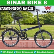 Promo Sepeda Lipat ATLANTIS FOLD 16 &amp; 20 Inch Boncengan Anak Dewasa