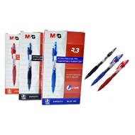 [READY STOCK] M&G Retractable Gel Pen R3 0.5mm And Zhi Xin Smooth Test Good Gel Pen 0.5mm