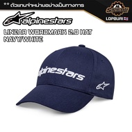 หมวกแก๊ป Alpinestars LINEAR WORDMARK 2.0 HAT NAVY/WHITE