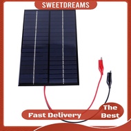 8W 18V Solar Panel Waterproof Solar Cell Solar Charging Panel for Lamp Fan Pump