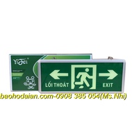 Hộp Đèn Exit Thoát Hiểm Dạ Quang YIFEI 1017 Loại 1 Mặt - Hình thật