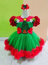 gaun tema natal / dress natal