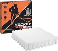 ACE HOCKEY Hockey Tiles - 20 sqft Off-Ice Training for Stickhandling & Shooting - 9-Pack Durable Int