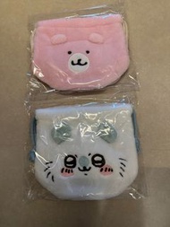 Chiikawa 小可愛 chii 粉紅色 熊仔 索繩袋 飛鼠 索繩袋 多用途袋 m巾袋 小物袋 小包包 索帶袋
