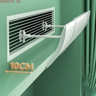AC Vent Deflector for Ceiling Installation Adjusts to Fit Standard AC Vent Sizes