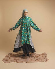 Nadjani - Dress Casia - Dark Green (Raya Series 2024)