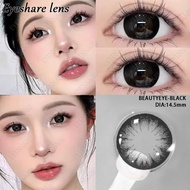 Eyeshare BEAUTYEYE 1Pair Black Contact lens Natural Big Eye Makeup Doll Glasses
