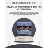 Spool Voice Coil Speaker 15 Inch Black Spider BS1575 VC 75.5mm Original