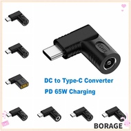 BORAG Power Adapter 5v 9v 12v USB C Connector Square Plug Laptop Charger for //