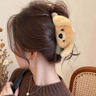 [HC Store] cute, adorable puppy-shaped crab claw hair clip.