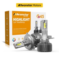 [1Year Warranty] 2PCS Avanstar Motors G45 LED Car Headlight/Foglight Replacement 110W 22000LM 4300k 