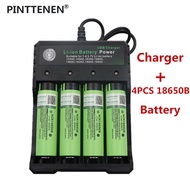 4PCS Original NCR18650B 18650 li-ion Rechargeable battery 3400 mAh 3.7 V for Panasonic Flashlight/La