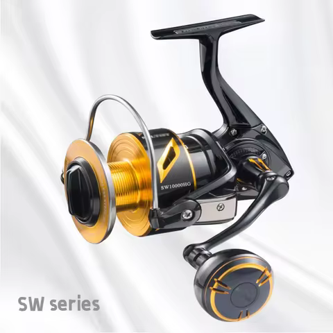 Lurekiller CNC Full Metal Iron Plate Trolling Fishing Reel SW4000XG/SW5000XG/SW6000HG/SW10000HG Salt