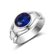 The Lord of the Rings Vilya Elrond Blue Stone Ring of Air Hobbit Fashion Elf Jewelry Fan