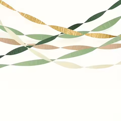 Sage Green Gold Party Streamers Decorations Crepe Paper Craft Birthday Camp Wedding Bridal Shower Wo