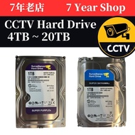 1.3.5" SUPER PURPLE/ SKYHAWK Surveillance hdd 4TB/5TB/6TB/8TB/10TB/12TB/14TB/16TB/18TB/20TB HDD DVR 