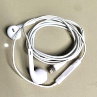 Headset handsfree hf apple iphone lightning x xr 11 12 original asli ibox