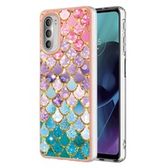 For Motorola G51 5G, Double Thickened, Colorful Patterns, Moto G51 5G, Shock-resistant Phone Case, M