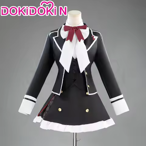 Yui Komori Cosplay Costume Anime Diabolik Lovers Cosplay 【XS-3XL】DokiDoki-N Women Black Cute Uniform