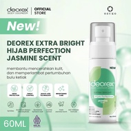 Deorex Body Odorizer Extra Bright Hijab Perfection Jasmine Scent Spray 60ml Deodorant Antiperspirant