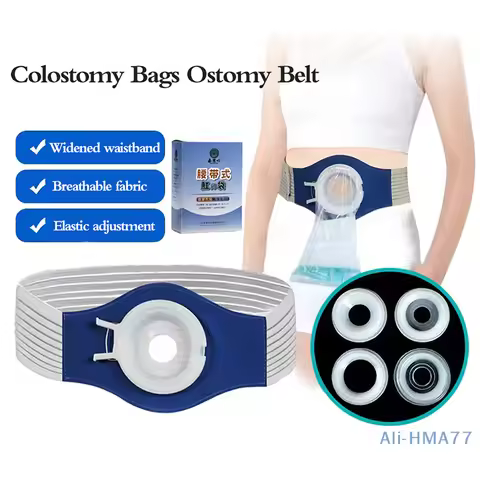 1set Colostomy Bags Ostomy Belt Drainable Urostomy Bag After Colostomy Ileostomy Pouch Ostomy Belt W