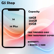 SECONDHAND USED SET - 14 128GB | 256GB | 512GB / 14+ 128GB | 256GB | 512GB