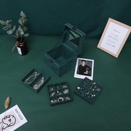 3-Tier Square Jewelry Box, 3-Tier Square Covered Jewelry Box