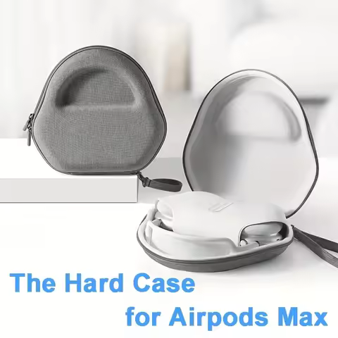 Case for AirPods Max Travel Case - Durablility and Lightweight Organizer with Charging Cable Storage