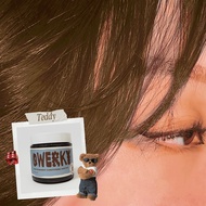 [Qwerky] Teddy Semi-Permanent Plant-Based Conditioning Colour 100/200ml -Ash Milk Tea Brown Hair Dye