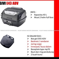 Givi E43 Adv or Adventure Box