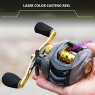 Metal universal casting reel 7.2:1 gear ratio 6kg max drag Lightweight Fishing reel Reel casting Ree