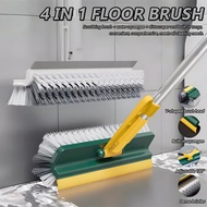4IN1 Toilet Brush Magic Scrub Broom Floor Sweeper Scrubber Broom Floor Brush Toilet Floor Cleaning B