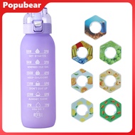 1000ML Air Water Bottle with Flavor Pods Leak-proof Dust-proof Bottle 0% Sugar Calories BPA Free Wat
