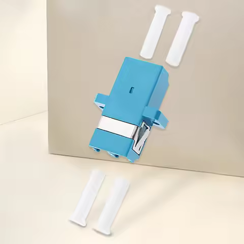 50pcs LC/SC Fiber Optic Coupler Adapter Compatible With OM3/OM4 Multimode Cables Duplex/Simplex For 