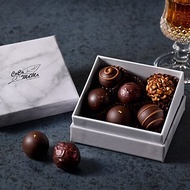 經典松露(含餡)巧克力系列(６入)禮盒-CoCa MaMa 巧克力工坊