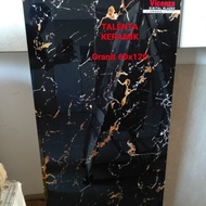 Granit Vicenza 60x120 Glazed Hitam 2 Motif GLM12602 &amp; GL12615 Grade A