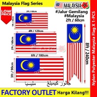 【Ready Stock】Bendera Malaysia Flag Malaysia Merdea Flag Jalur Gemilang