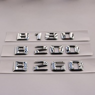 【hot】 3D ABS Chrome Silver Car Rear Trunk Badge Sticker B180 B200 B260 B220 CDI Emblem Logo For Mercedes W245 W246 B CLASS Accessories